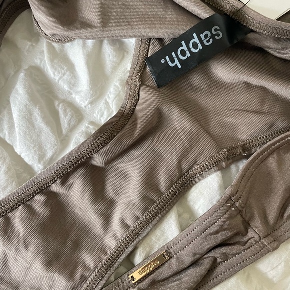 Sapph swim taupe bikini bottom - Picture 8 of 10